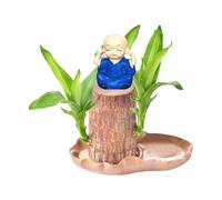 Bois Chanceux Brésilien - Décoration D'Intérieur en Bois Pour Bureau, Porte-Bonheur Du Brésil Pour Purifier L'air (03-Blue)