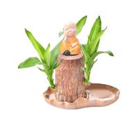 Bois Chanceux Brésilien,Décoration En Bois Brésilien,Bois Porte-Bonheur Du Brésil,Mini Bois Chanceux Du Brésil,Chanceux Brésilien Purifier L'air IntérieurDécoration D'Intérieur Bureau (03-Orange)