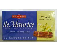 bois cheri tea vanilla flavour ile Maurice 25 sachets 50g
