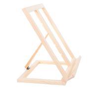 Bois Chevalet de Peinture et Réglable, Pliable pour Étudiants | Support de Bureau Compact, Angle de Vue Ajustable, pour Atelier et Table, Couleur Khaki