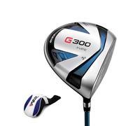 Bois Club G300 #1/3/5 Bois Club G300 pour gaucher/droitier avec tête en titane à rebond élevé - Bois de parcours hybride rigide et flexible avec couvre-tête (droit, #3 avec R Graphite)