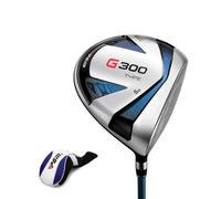 Bois Club G300 #1/3/5 pour gaucher/droitier avec tête de golf en titane à rebond élevé et flexible hybride rigide avec couvre-tête (droit, #5 avec S graphite)