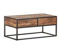 Bois d'Acacia Brut Table Console Entrée Couloir Salon Maison Intérieur vidaXL