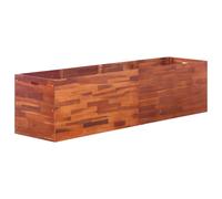 Bois d'Acacia Lit Surélevé de Jardin 150x50x50 cm Fleurs Jardinière vidaXL