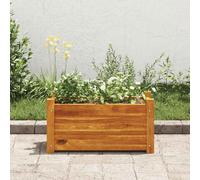 Bois d'Acacia Lit Surélevé de Jardin 200x50x25 cm Jardinière Bac Fleur vidaXL