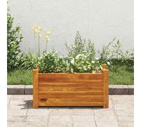 Bois d'Acacia Lit Surélevé de Jardin 200x50x25 cm Jardinière Bac Fleur vidaXL