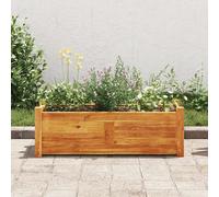 Bois d'Acacia Lit Surélevé de Jardin 200x50x25 cm Jardinière Bac Fleur vidaXL