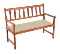 Vidaxl Banc De Jardin Avec Coussin 120 Cm Bois D'acacia Massif