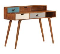 Vidaxl Bureau 110x50x90 Cm Bois D'acacia Solide