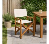 Bois d'Acacia Massif Chaise Pliante Jardin Terrasse Patio Fauteuil vidaXL