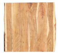 Bois d'Acacia Massif Dessus de Table 58x(50-60)x3,8 cm Ameublement vidaXL