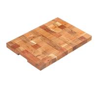 Vidaxl Planche Ã Dã©Couper 50x34x3,8 Cm Bois D'acacia Massif