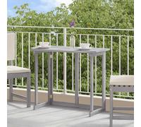 Bois d'Acacia Massif Table de Balcon Jardin Terrasse Patio Extérieure vidaXL