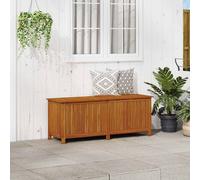 Bois d'Acacia Solide Boîte de Rangement de Jardin 60x50x58 cm Banc vidaXL