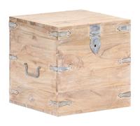 Bois d'Acacia Solide Coffre 90x40x40 cm Banc d’Entrée Boîte Rangement vidaXL