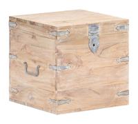 Bois d'Acacia Solide Coffre 90x40x40 cm Banc d’Entrée Boîte Rangement vidaXL