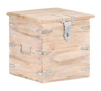 Bois d'Acacia Solide Coffre Armoire de Rangement Table de Chevet Maison vidaXL