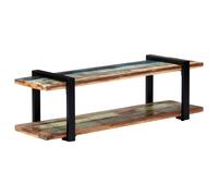 Bois d'Acacia Solide Meuble TV Buffet Table Basse Salon Intérieur vidaXL