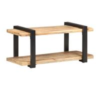 Bois d'Acacia Solide Meuble TV Buffet Table Basse Salon Intérieur vidaXL
