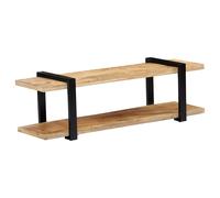 Bois d'Acacia Solide Meuble TV Buffet Table Basse Salon Intérieur vidaXL