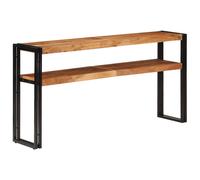 Bois d'Acacia Solide Table Console 150x30x75 cm Couloir Entrée Salon vidaXL