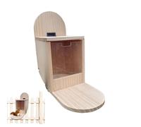Bois d'alimentation d'écureuil, boîte d'alimentation en Bois d'écureuil,Squirrel Picnic Table Feeder - Petite Table de Pique-Nique Animal Maison d'alimentation pour la Maison extérieure arrière