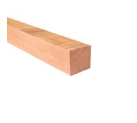 Bois de cadre / Bois équarri en aulne 60x60 - 2100 mm