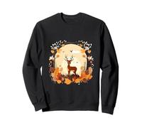 Bois de cerf Magique d'automne pour Enfants Amoureux de la forêt Sweatshirt
