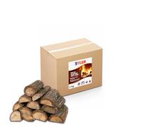 Bois de Chauffage 100% Chêne - Bûches 25 cm - Bois Sec Haute Performance - Idéal poêle, cheminée, Barbecue, braséro - R’FLAM - 1 KG