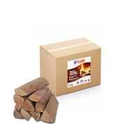 Bois de Chauffage 100% Hêtre - Bûches 25 cm - Bois Sec Haute Performance - pour cheminée, poêle, Insert, Barbecue, braséro - R’FLAM - 1 KG