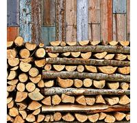 Bois de Chauffage Naturel séché au Four, bûches de Bois de Chauffage pour la Cuisson au Barbecue, Bois 100% Naturel, pour Le Camping, Les poêles, Les foyers,40cm-10lb