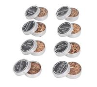 Bois de Fumage,améliore goût Aliments Boissons,Bois aromatique 7 Saveurs Uniques,mélange pour Cuisine Barbecue Cocktails,for Amateurs grillades mixologues gastronomes