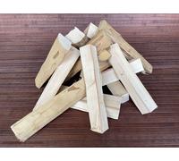 Bois de fumage BBQ Fumoir Bois de grill Bois de fumage charbon de bois Bois de chauffage Chucks - Noisette 28 KG
