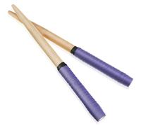 Bois de Hêtre Baguettes de Batterie Légères pour Garçon et Filles | Bâtons de Percussion Faciles à Tenir, Format Fin, Couleur Pourpre, pour Paquet et Cartable Scolaire