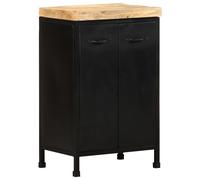 Bois de Manguier Brut Buffet 47x35x76 cm Rangement Armoire Latérale vidaXL