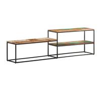 Bois de Manguier Brut Meuble TV 180x30x50 cm Armoire Basse Salon Maison vidaXL