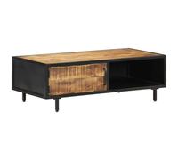 Bois de Manguier Brut Table Basse 105x50x35 cm Table d'Appoint Canapé vidaXL