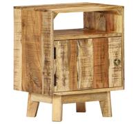 Vidaxl Table De Chevet 40x30x50 Cm Bois De Manguier Brut