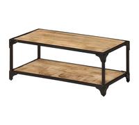 Bois de Manguier Massif Brut Table Basse 90x45x35 cm Table d'Appoint vidaXL