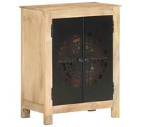 Buffet 60x35x75 Cm Bois De Manguier Massif - Vidaxl Marron