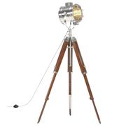 Bois de Manguier Massif Lampadaire à Trépied 165 cm Lampe sur Pied vidaXL