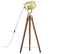 Bois de Manguier Massif Lampadaire à Trépied 97 cm Lampe sur Pied vidaXL
