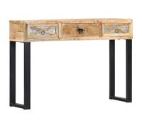 Bois de Manguier Massif Table Console Entrée Salon Couloir Intérieur vidaXL