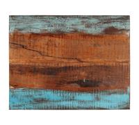 Bois de Manguier Solide Dessus de Table 25-27 mm 70x60 cm Remplacement vidaXL