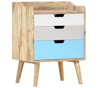 Bois de Manguier Solide Table de Chevet 47x35x63 cm Table de Nuit vidaXL