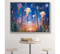 Bois de méduses fantastiques Puzzle pour Adultes 1500 pièces, Puzzles Classiques, Détente & Relaxation, Famille Jeu Puzzles, Puzzle de Décoration