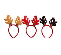 bois de no?l oreille bandeau renne cerceau wapiti accessoires de pour de no?l costume mascarade parti 3pcs
