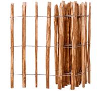 Bois de Noisetier Clôture en Lattis Barrière Jardin Extérieur Patio vidaXL