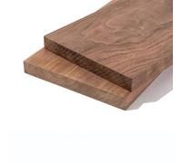 Bois de noyer épais de 8 mm, brut et fin, for meubles, tapisserie, artisanat, planches à découper, longueur: 100mm à 500mm(200mm*100mm*2pcs)