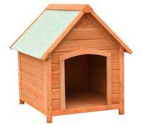 Bois de Pin et de Sapin Massif Niche pour Chiens Maison pour Chien vidaXL